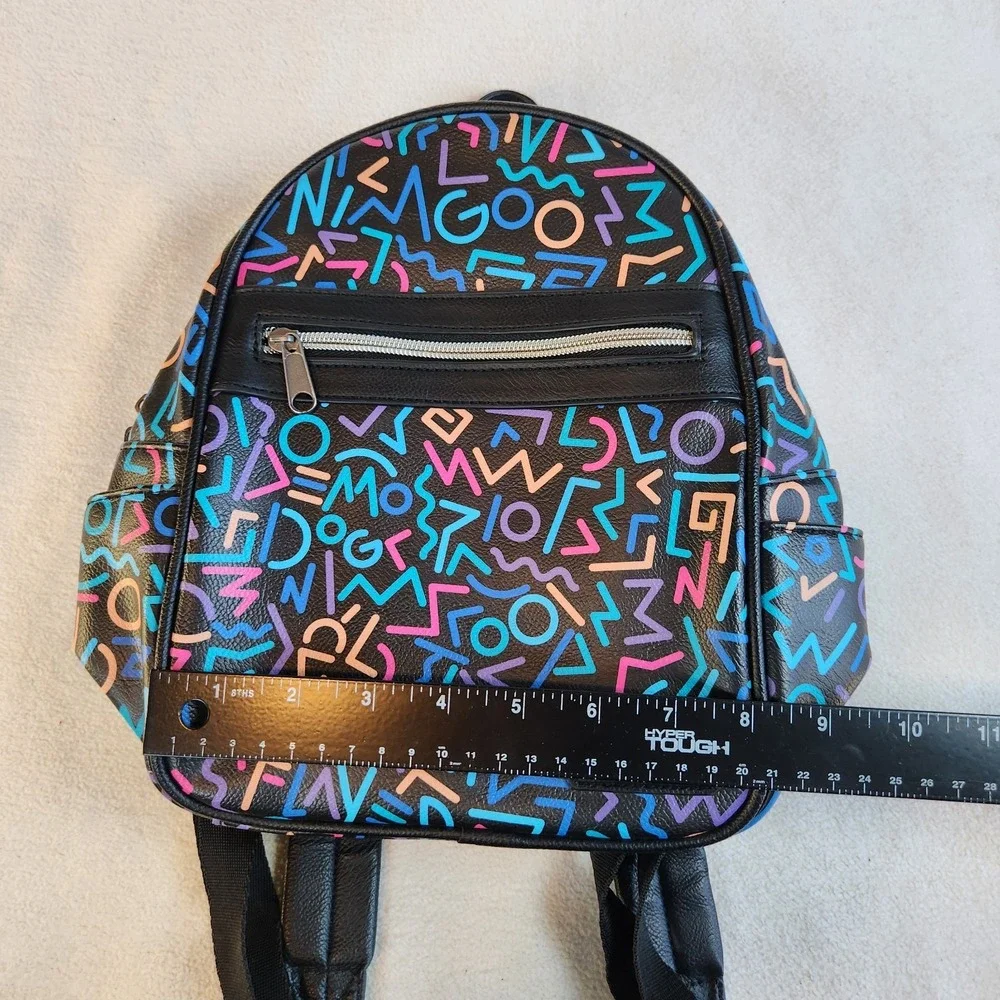 FUNKO‎ Stranger Things Mini Backpack Multicolor Womens Zip Adjustable Retro 80's